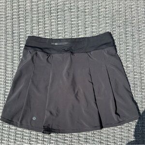 Lululemon Pace Rival Skirt in Black